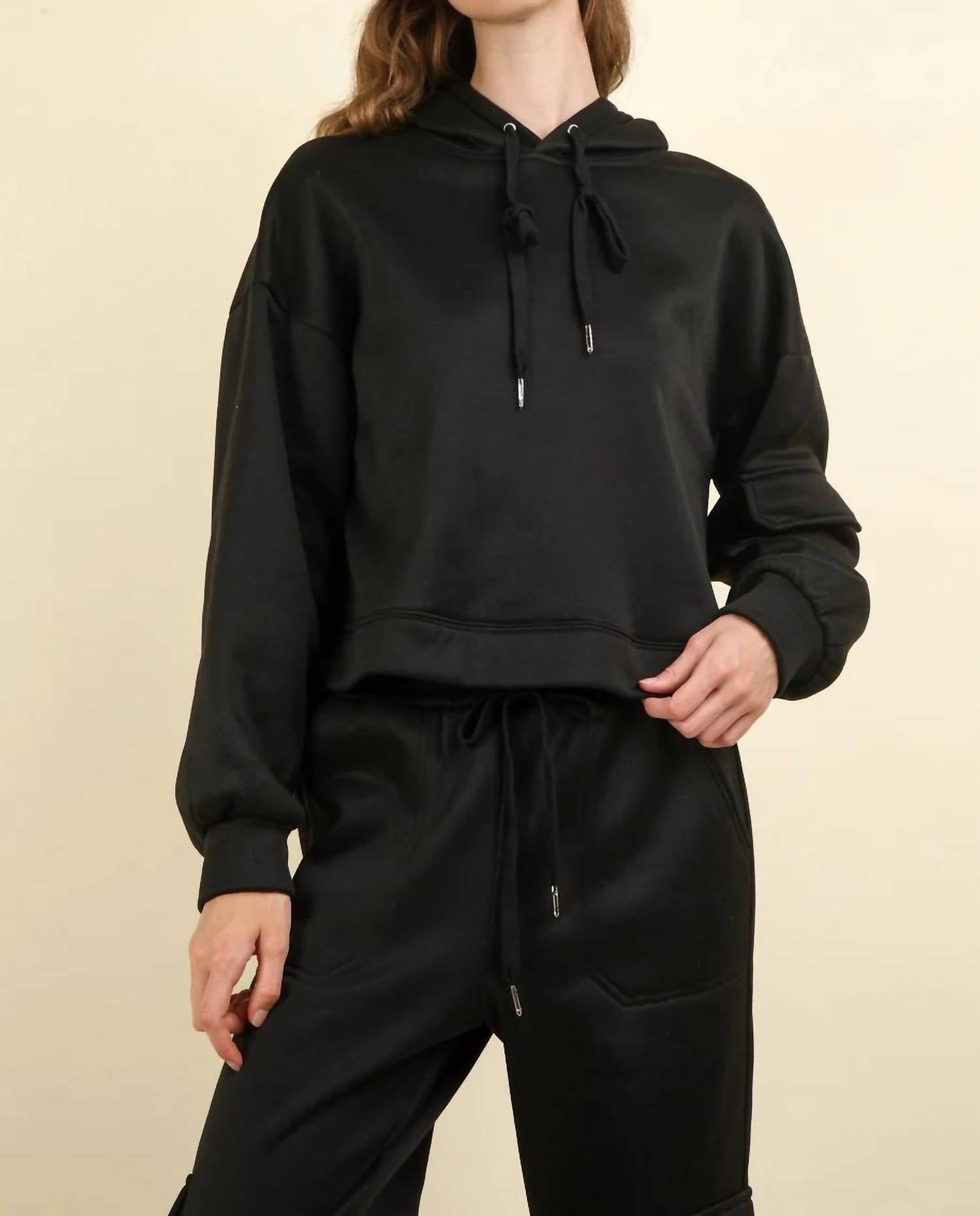 Very J - French Hoodie And Pant Set