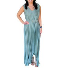 Bishop + Young - Balinese Pleat Belted Dress