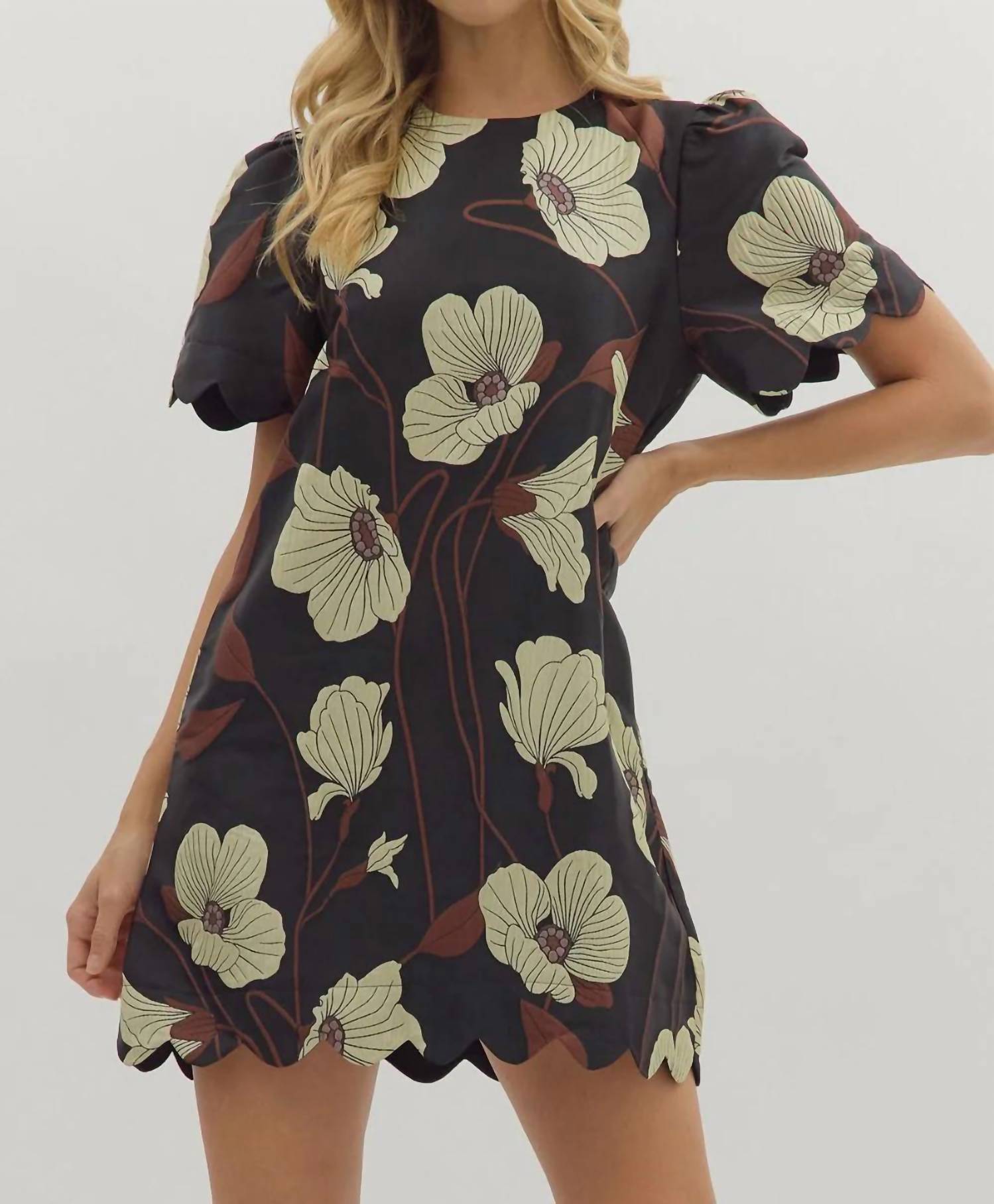 Entro - Coastal Soiree Mini Dress