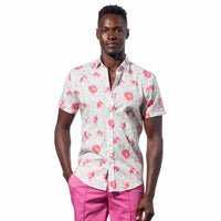 Eight X - Rose Breeze Linen Short Sleeve Shirt