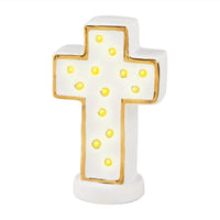 Mudpie - Cross Light Up Sitter