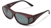 Cocoons - Unisex Slim Line M Polarized Fitover Sunglasses