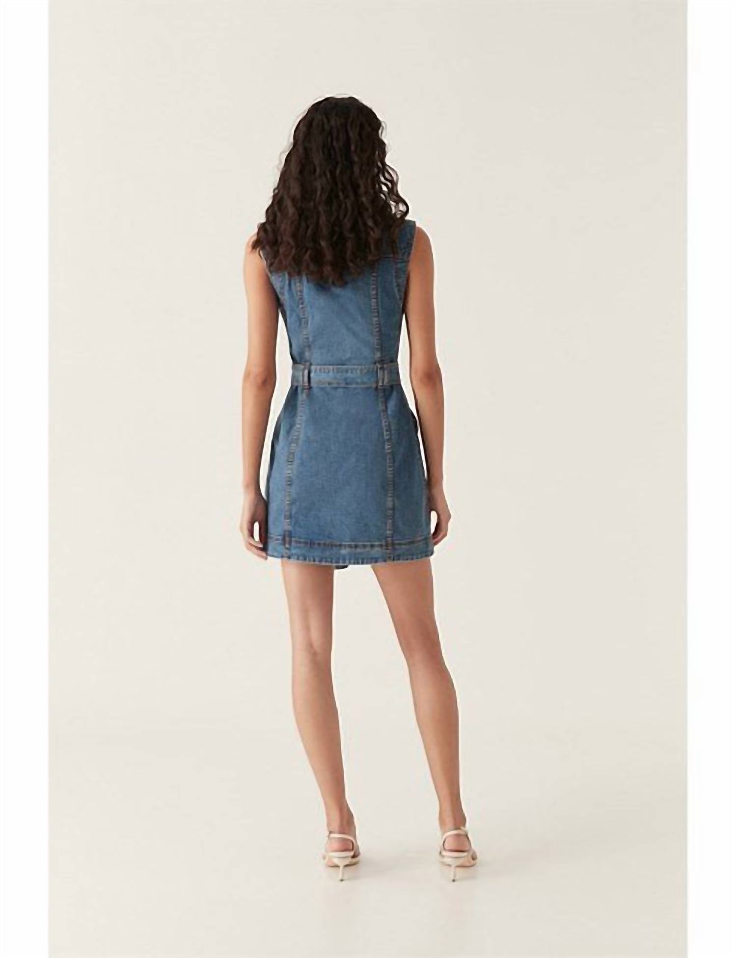 Aje. - Balance Denim Mini Dress