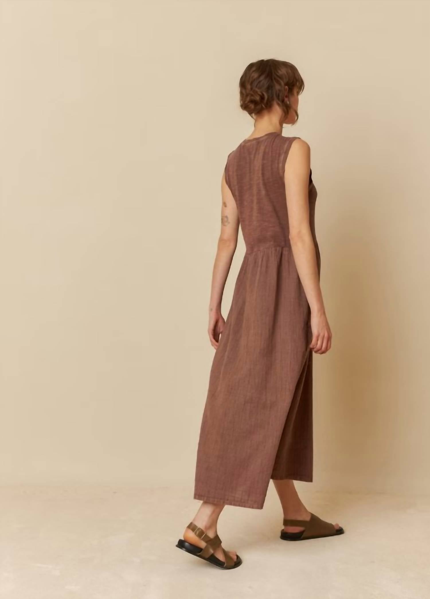 Indi & Cold - Combined Midi Dress