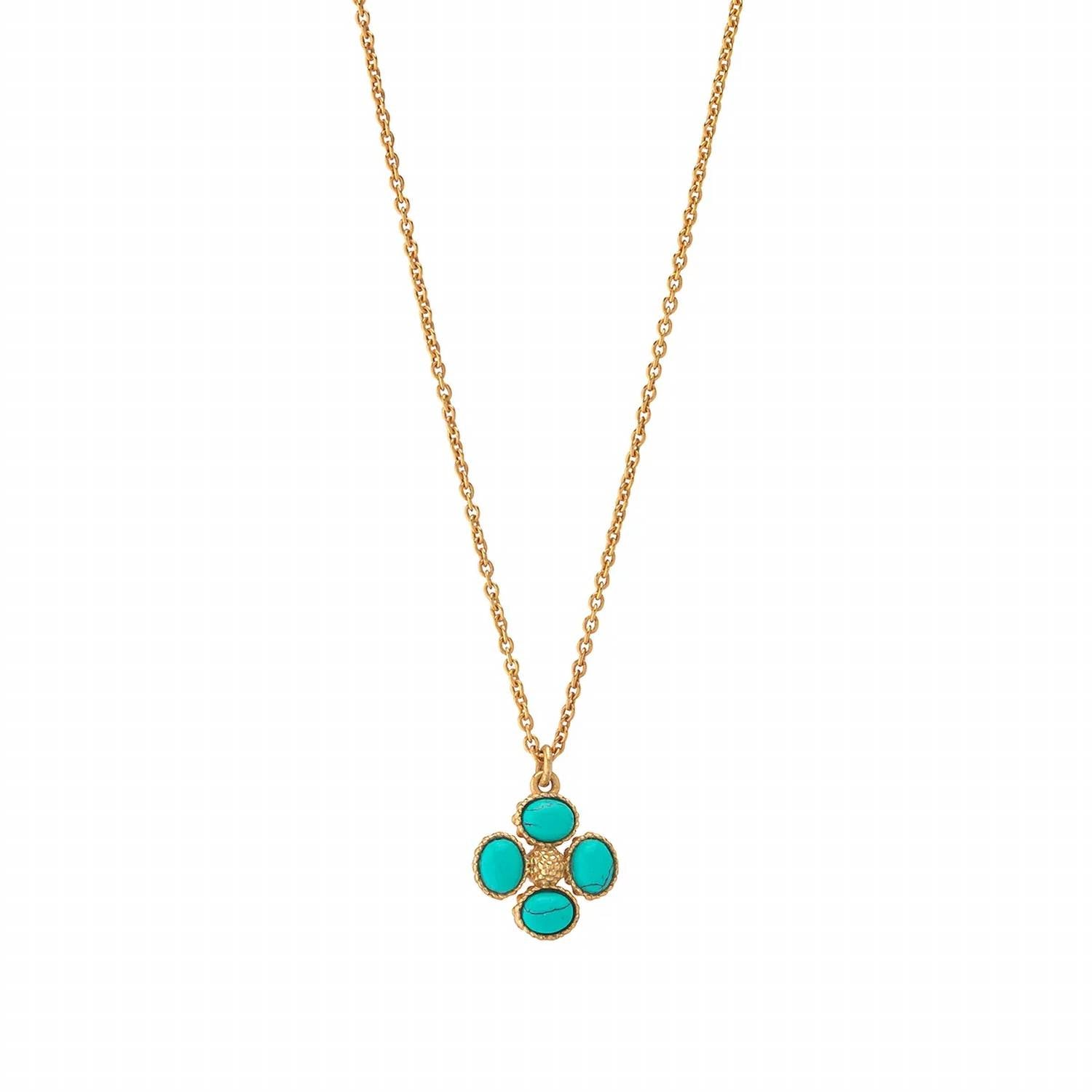 Capucine De Wulf - Women's Berry Clover Double Sided Charm Necklace