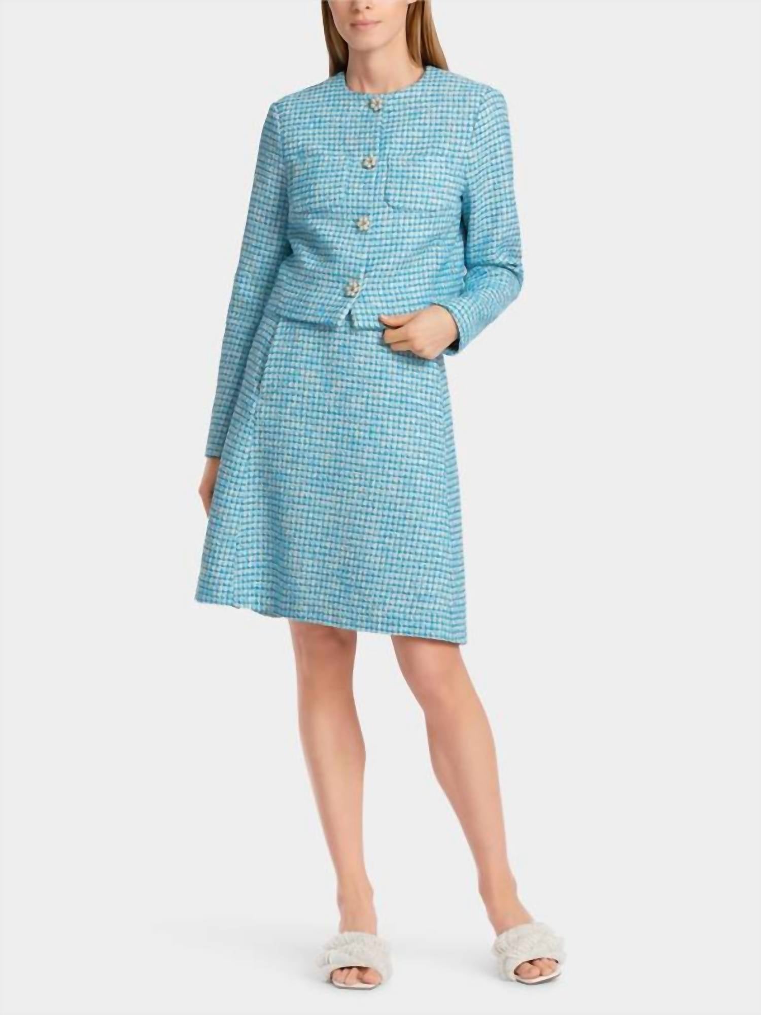 Marc Cain - Tweed Jacket with Pearl Buttons