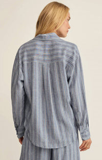 Z Supply - The Perfect Striped Button Up Shirt