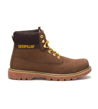 Caterpillar Men's E Colorado Work Boots in otter - men's boots - detail view