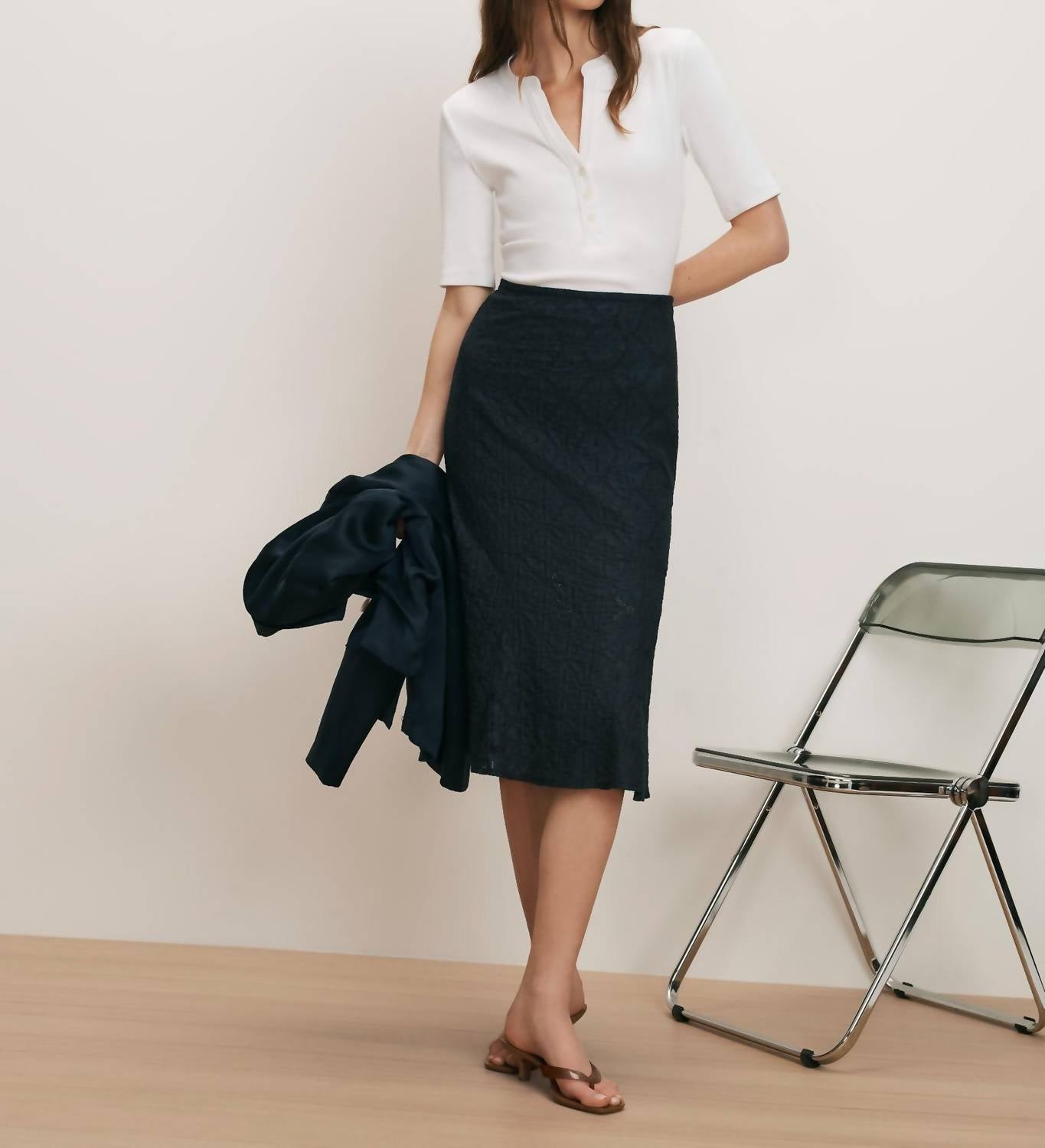 Veronica Beard - Massimo Midi Skirt