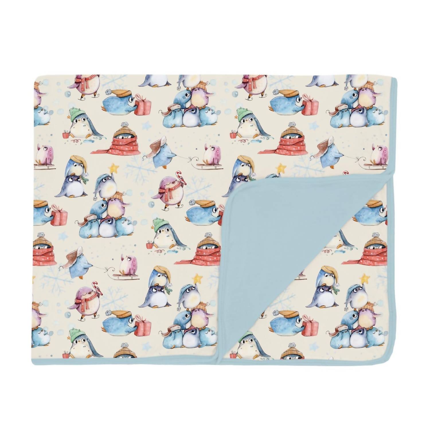 Kickee - Toddler's Silly Penguins Blanket