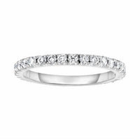 Diana M Jewels - Women's Delicate 1.15 Carat Diamond Eternity Band Ring