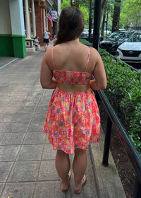 Dress Forum - Fruit Stamps Mini Dress