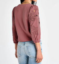 Splendid - Serena Embroidered Sweatshirt