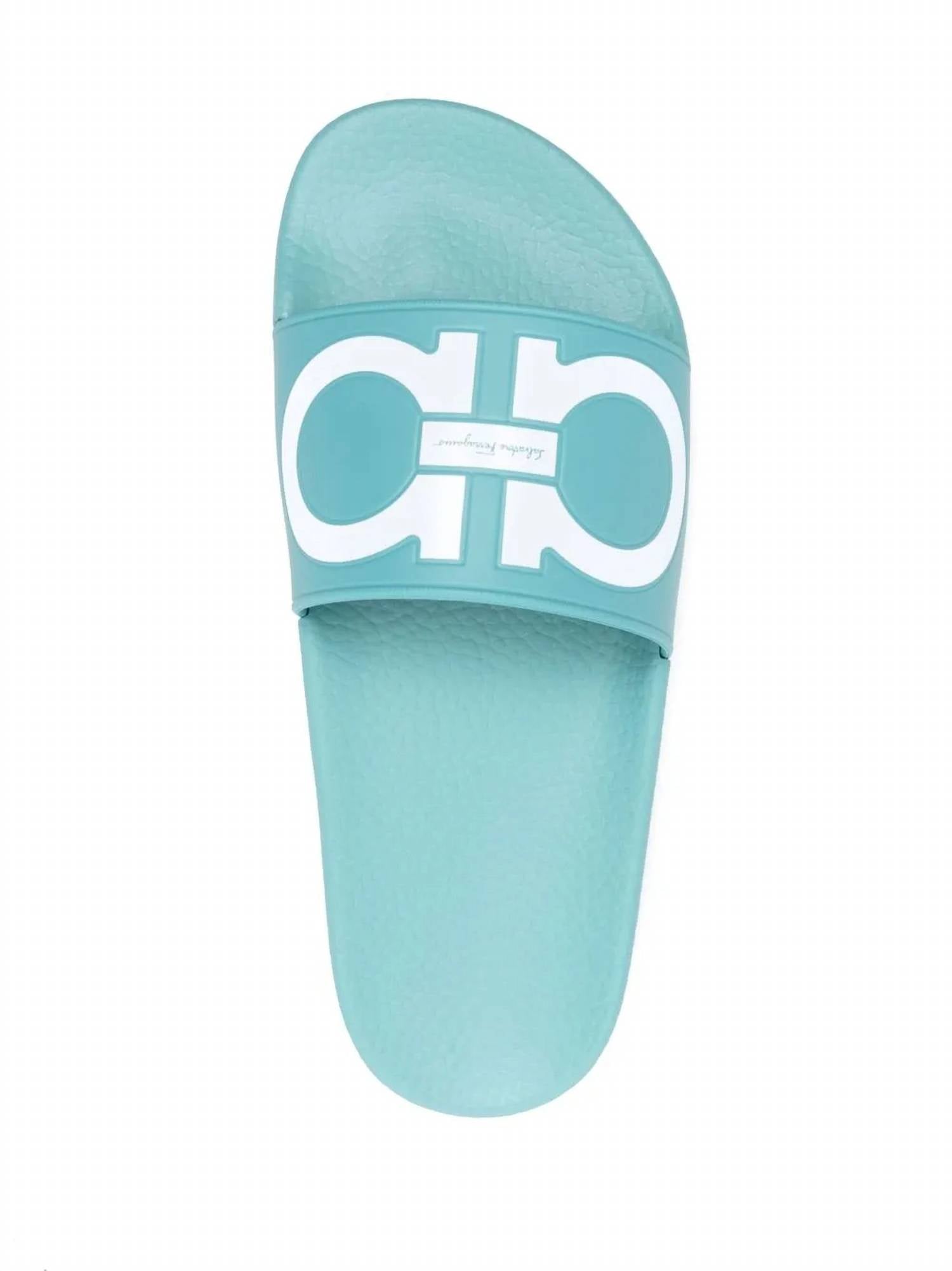 Salvatore Ferragamo - Women's Groovy Dual Gancini Slides