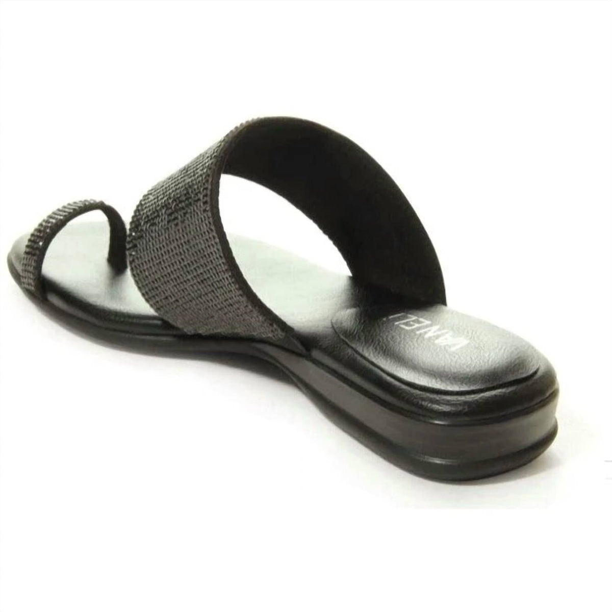Vaneli - Women's Yarn Toe-loop Slide Sandals