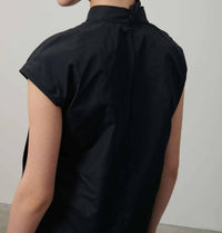 Beatrice .B - Taffeta Mockneck Blouse