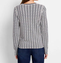 Nic + Zoe - Geo Reversible Sweater