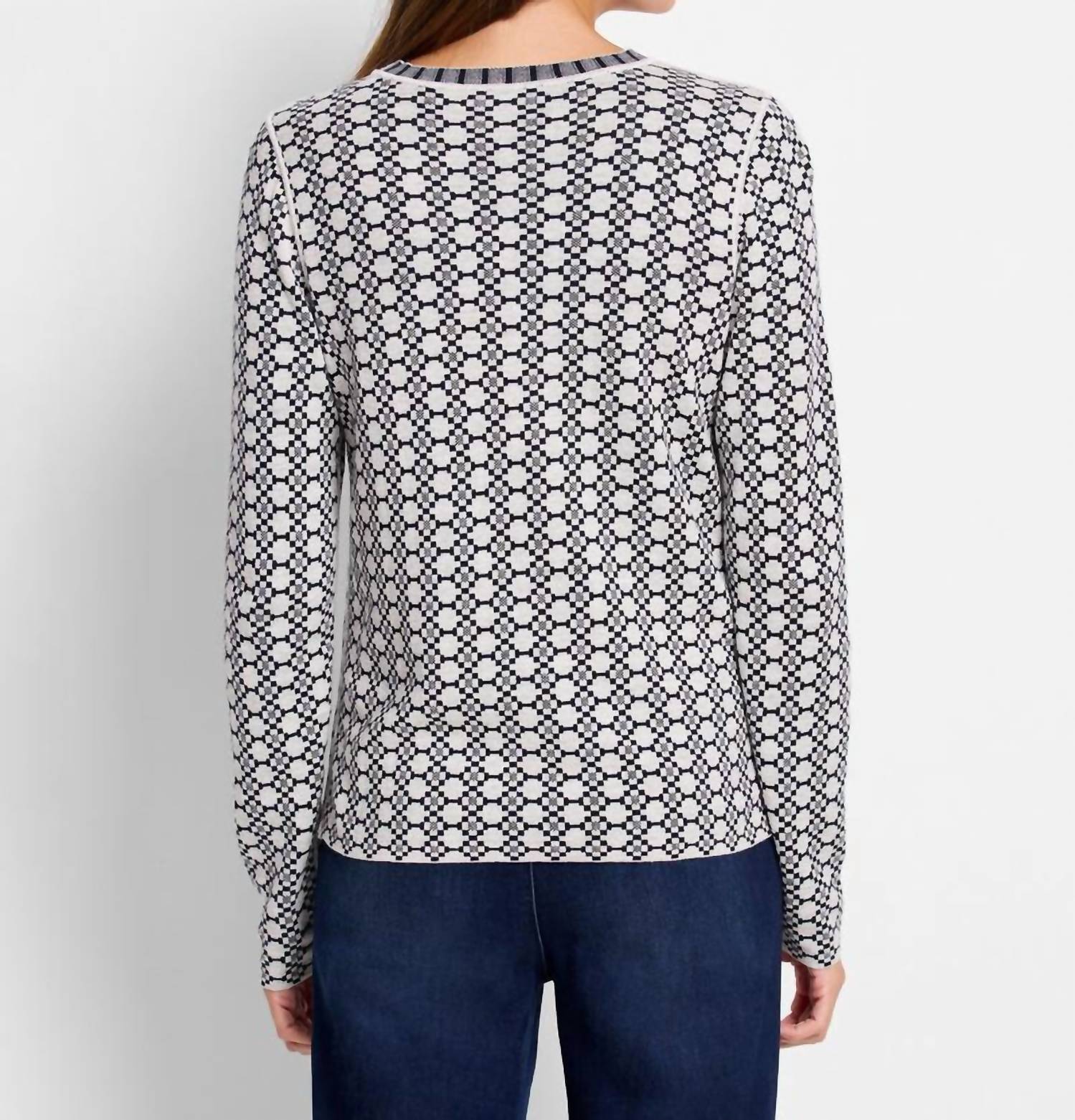 Nic + Zoe - Geo Reversible Sweater