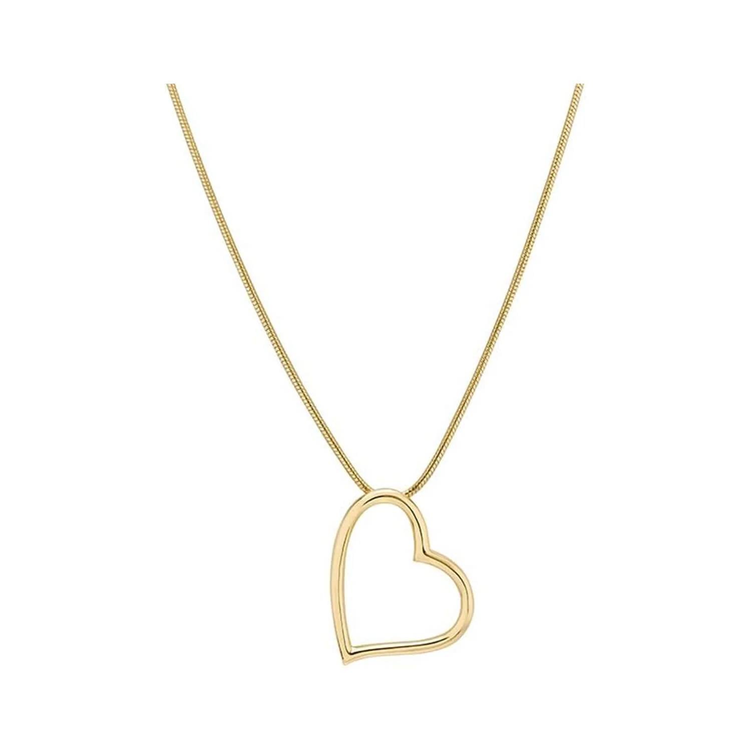Gold & Honey - Women's Classic Heart Necklace