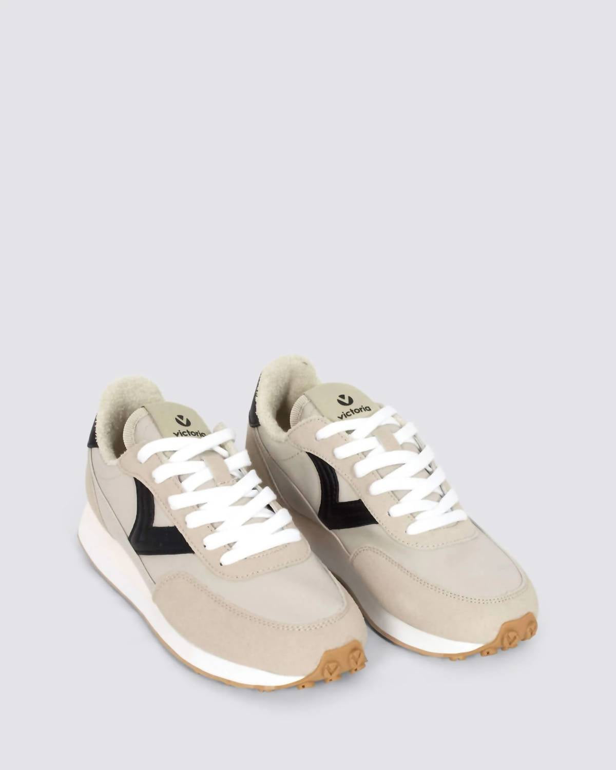 VICTORIA Women's Astro Nylon Shoes in beige black - women's sneaker - view 5