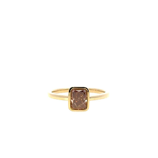 Aamiaa - Women's Cushion Shape Lab Grown Diamond Ring