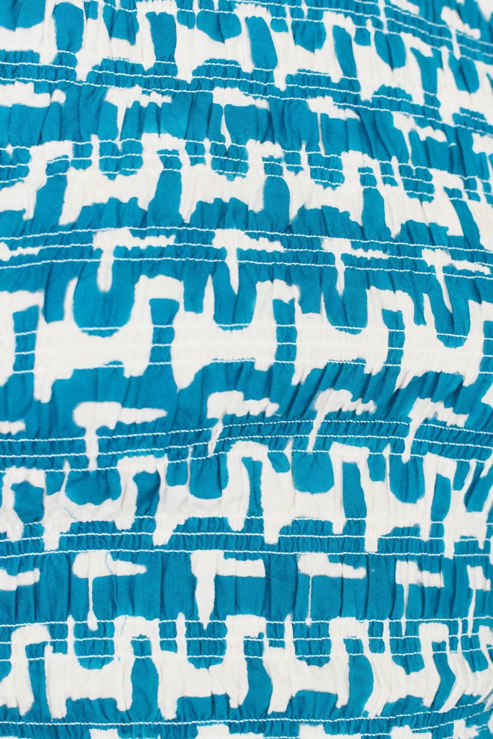 Mirth Janeiro Dress in azure popova - women's dress - detail view