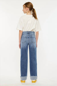 Kancan - Youth High Rise Straight Jeans