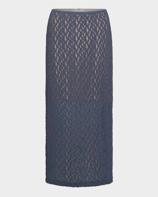 Vince - Floral Smocked Midi Skirt