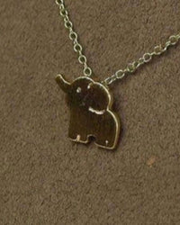 Lauren Lane - Women's Elephant Charm Necklace
