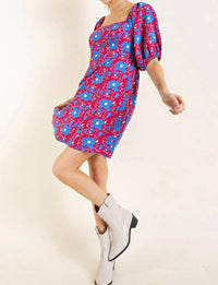 Kori - Puff Sleeve Smocked Dress