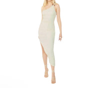 Likely - Harley One-shoulder Asymmetrical Midi Dress