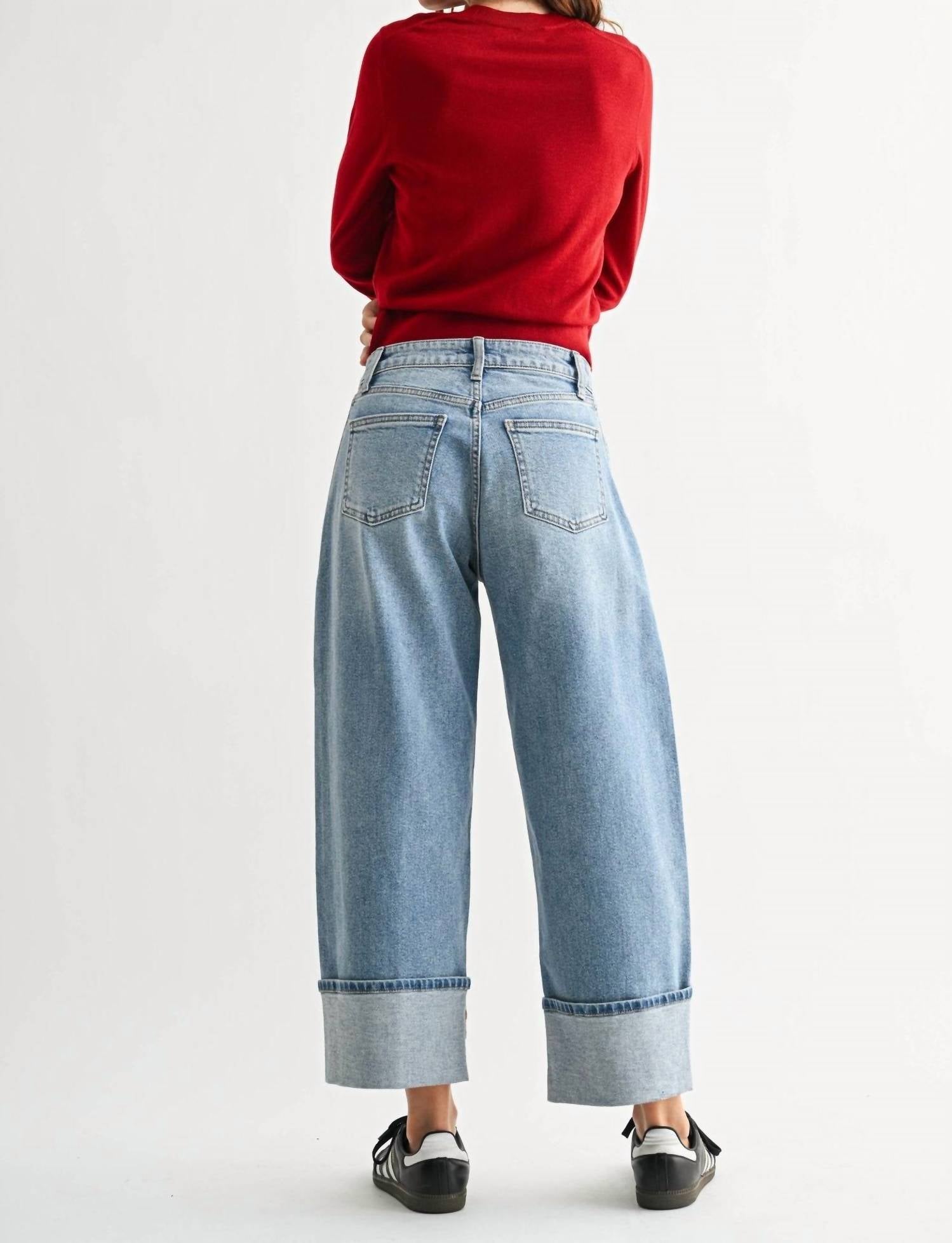 Jbd. - Cuffed Barrel Jeans