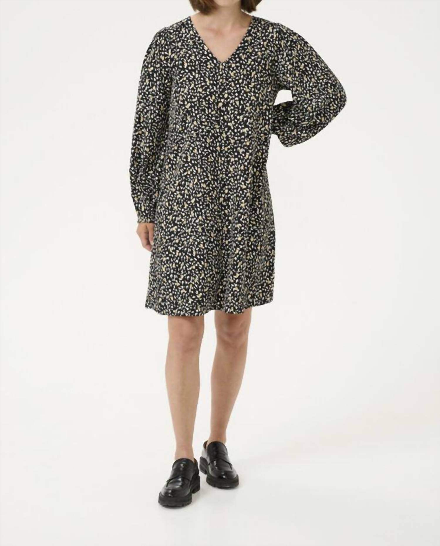 Kaffe - Kamalene V-neck Mini Dress