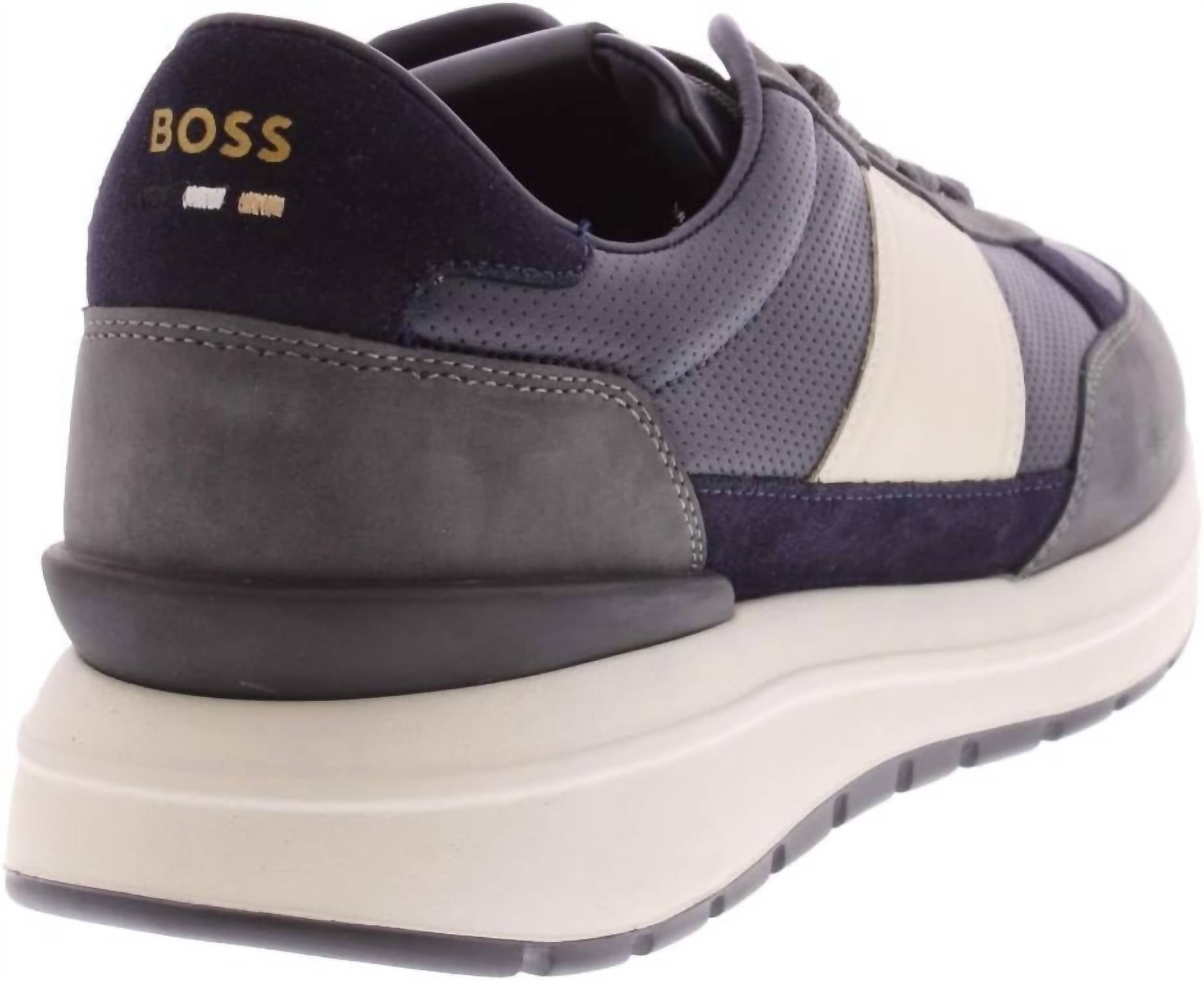 Hugo Boss - Men's Jace Running Leather Sneakers