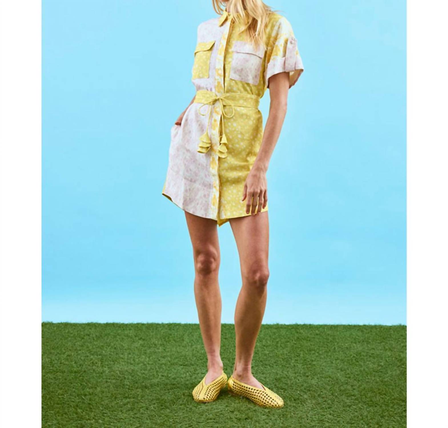 Hunter Bell - Marble Mix Nicole Dress