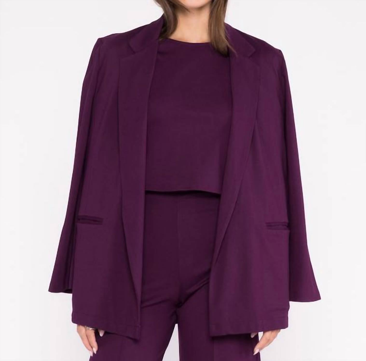 Ripley Rader - Ponte Knit Oversized Blazer