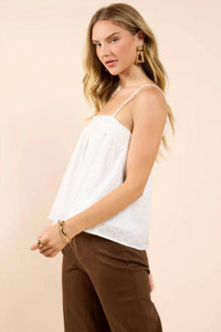 Sadie & Sage - Sundream Eyelet Tank Top