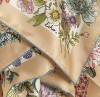 Echo Summer Bounty Silk Scarf in pebble - women's scarf - alternate view
