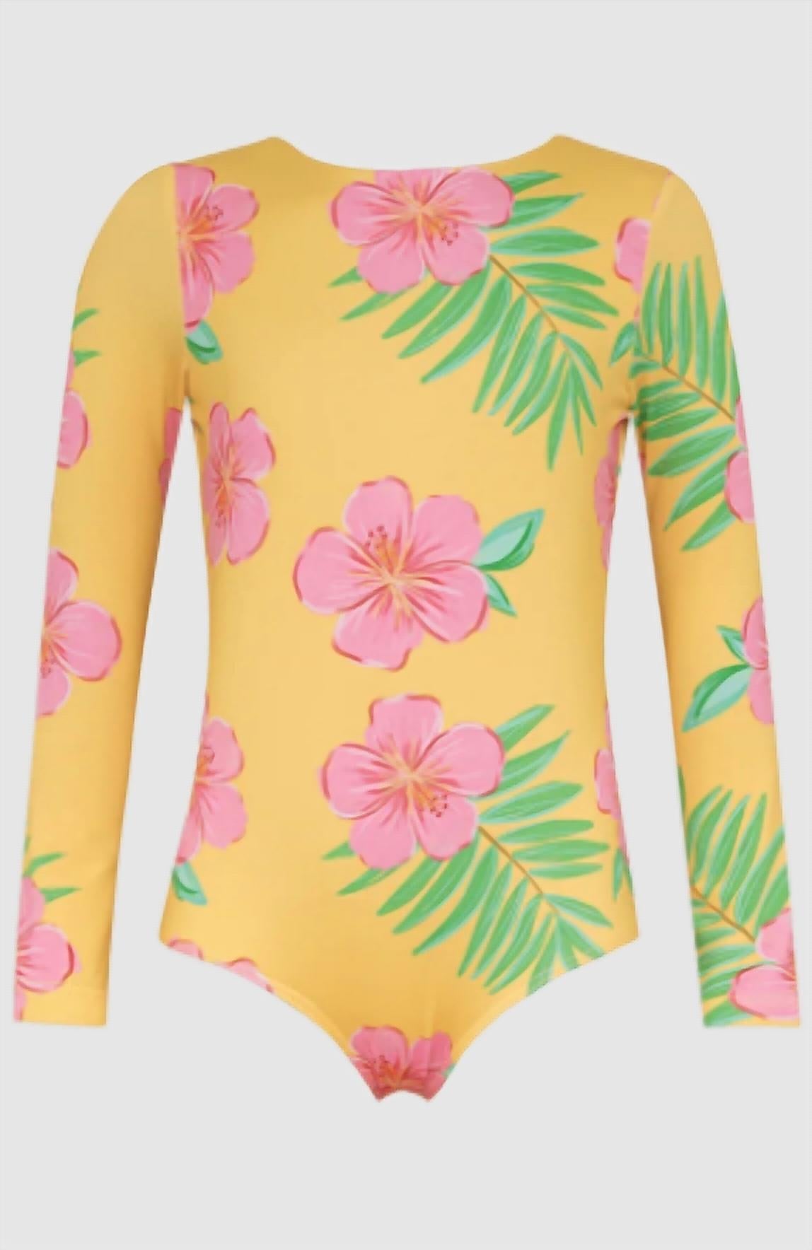 Pepita & Me - Girl's Sun Longsleeve Rashguard Swimsuit