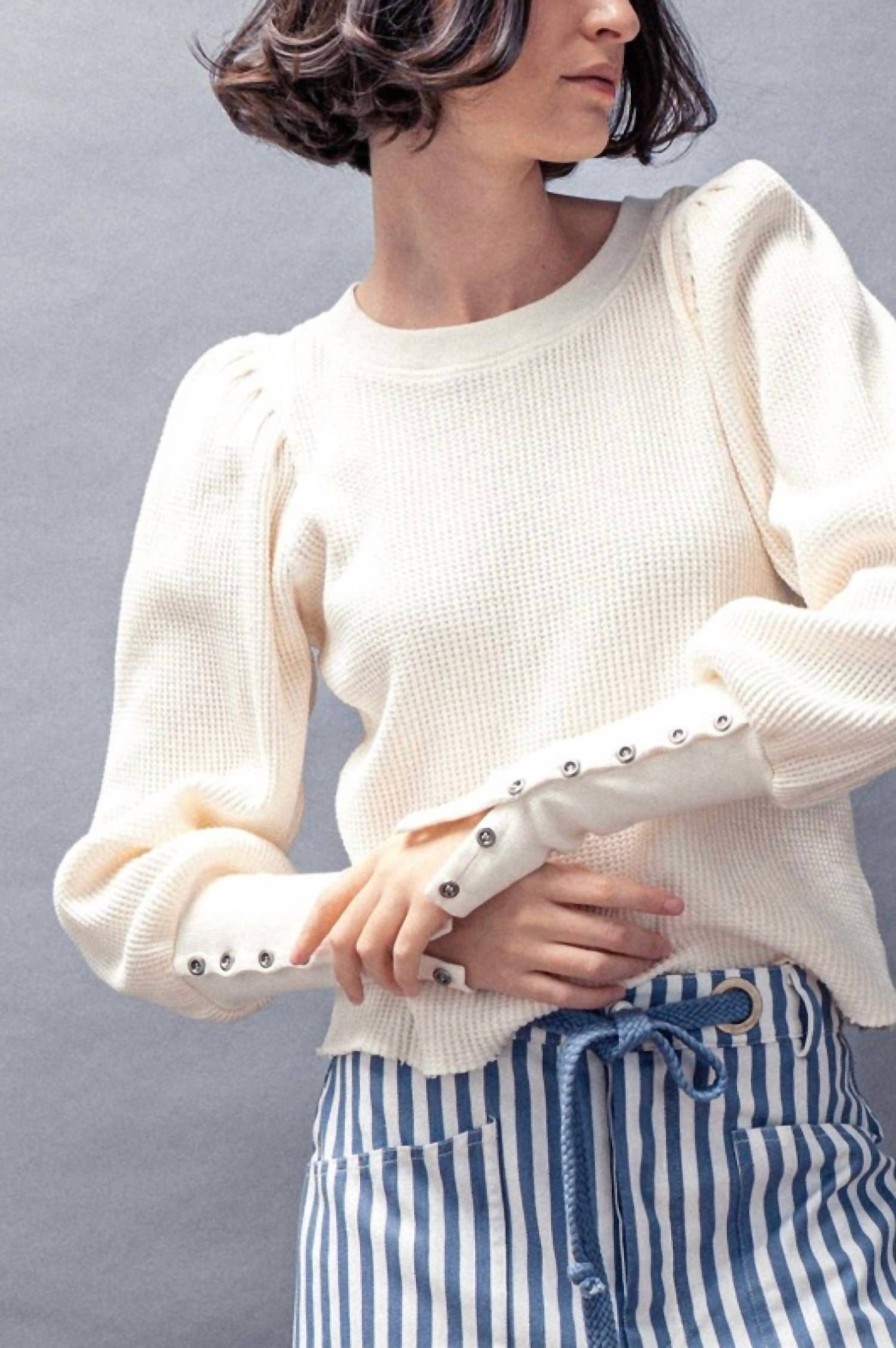 Urban Daizy - Maggie Puff Sleeve Top