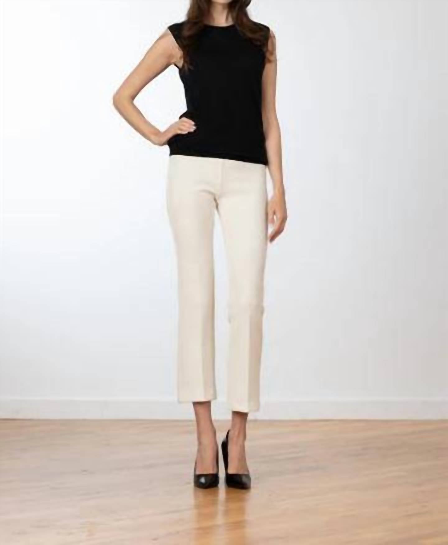 Avenue Montaigne - Leo Boucle Pull-on Pants