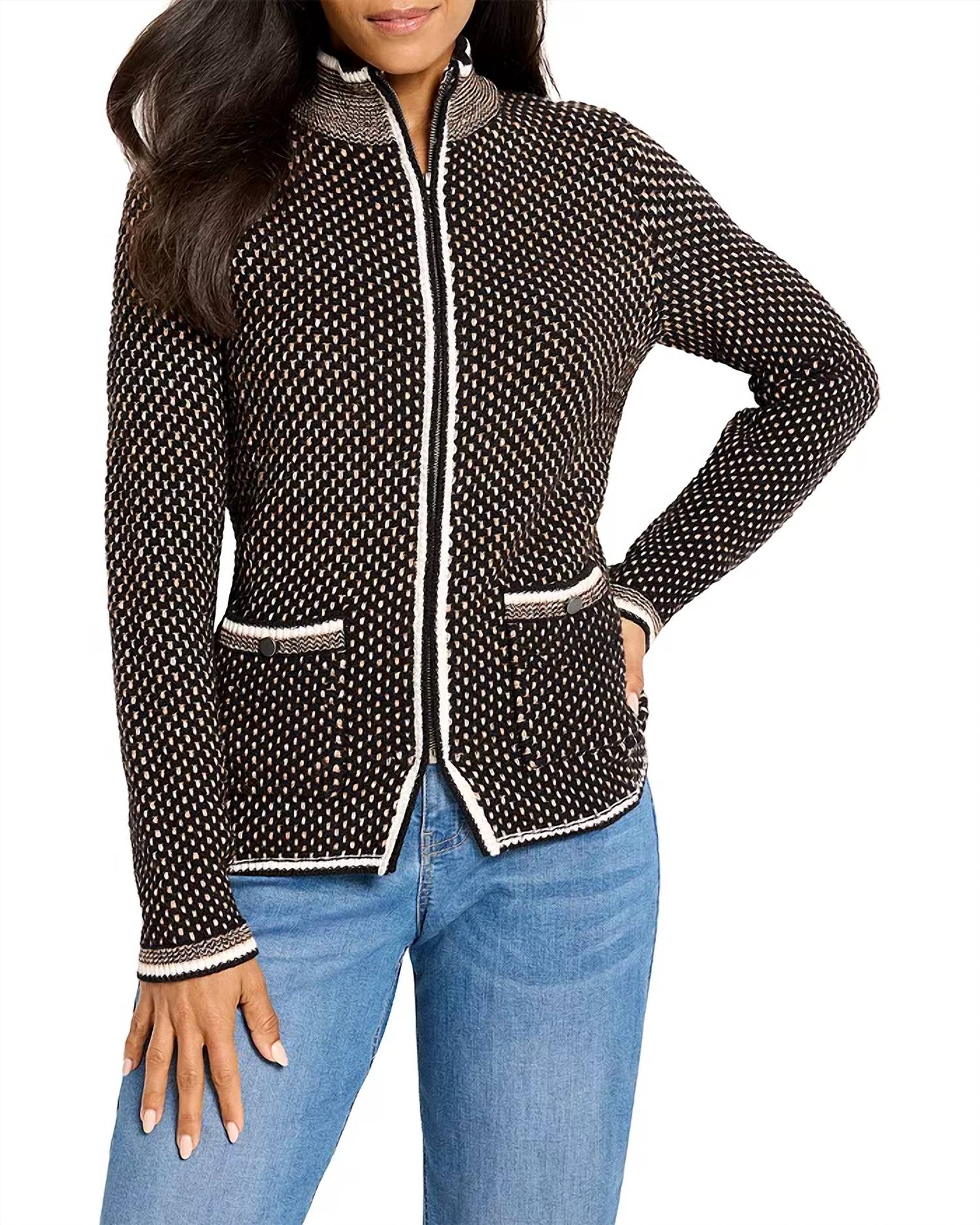 Nic + Zoe - Brick Stitch Jacket