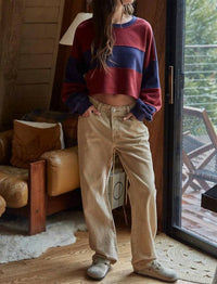 By Together - Sidelines Oversized Pullover Top