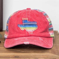 Southern Grace - Women's Serape Texas Patch Hat