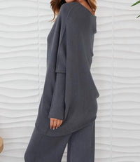 Milio Milano - Asymmetrical Long Sleeve Sweater
