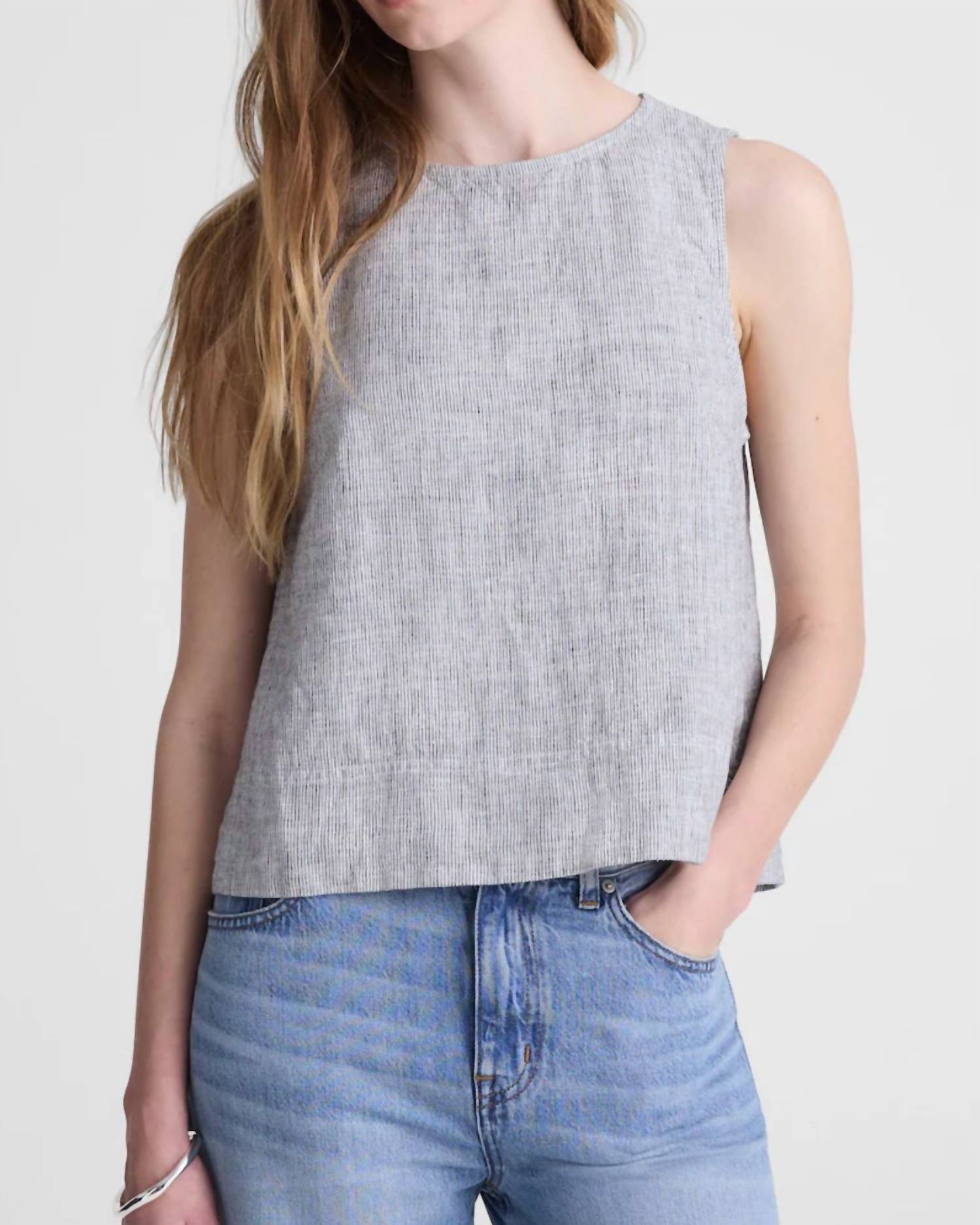 Habitat - Linen Side Button Tank