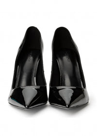 Tony Bianco Women's Anja Pointed Toe Heel in black patent - women's heels - alternate view