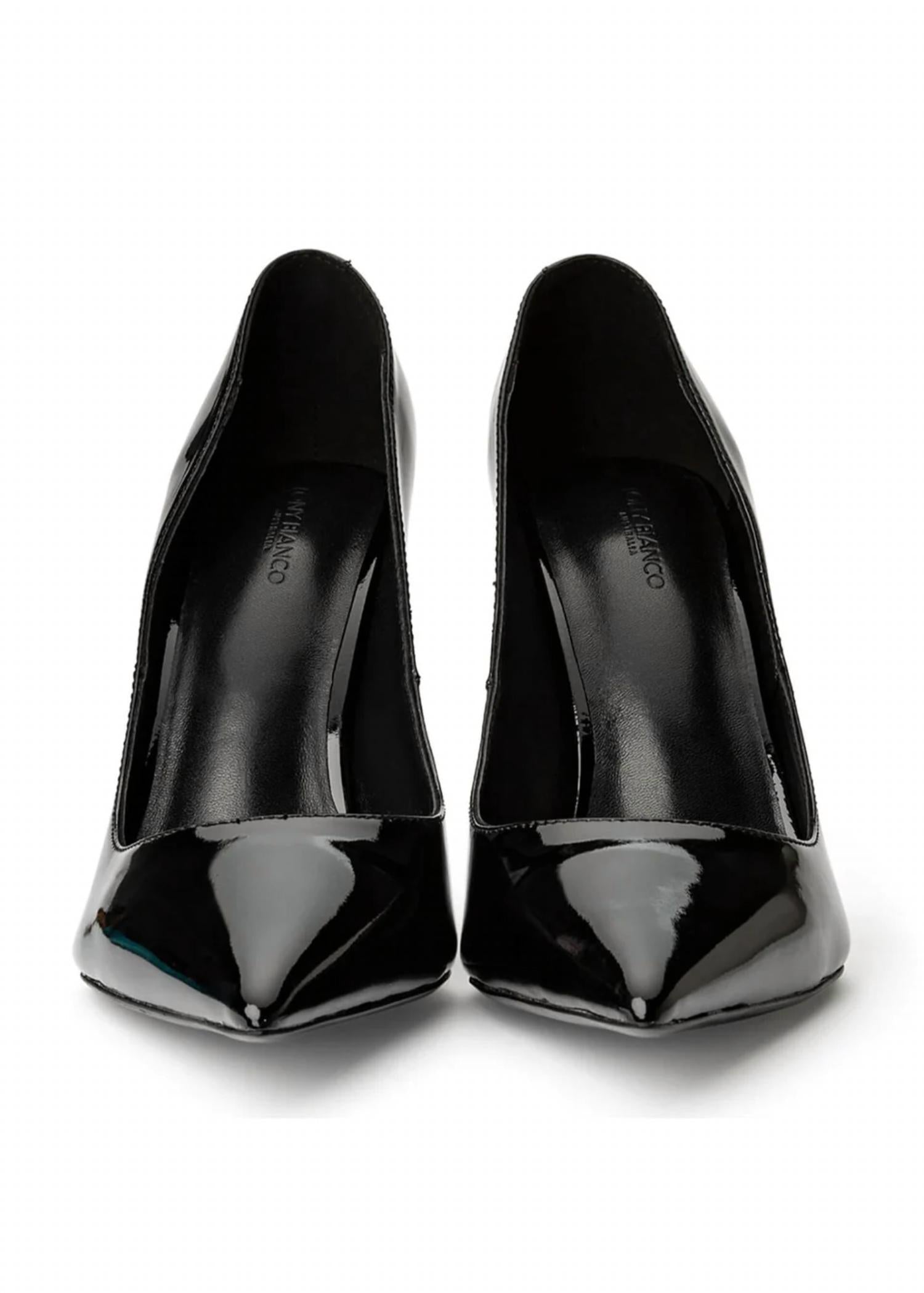 Tony Bianco Women's Anja Pointed Toe Heel in black patent - women's heels - alternate view