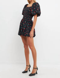 English Factory - Cherry Mini Dress