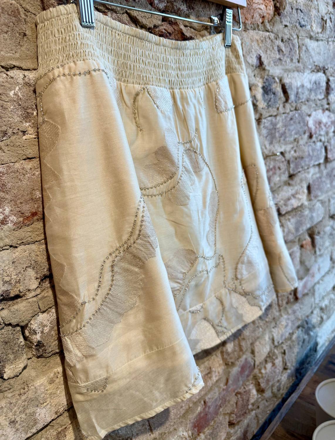 Ciebon - Women's Beaded Mini Skirt